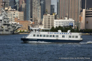 Nearby high speed ferry from Jersey City to Manhattan